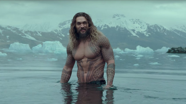 Aquaman in Justice League via warner bros